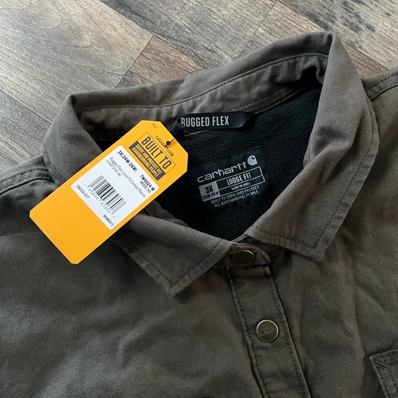 Carhartt Canvas Fleeced Lined Jacket - Picture 3 of 5